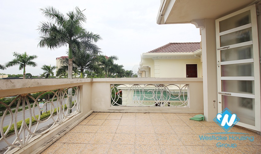 4 bedrooms, full furniture house in Ciputra Ha Noi for rent.